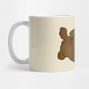 cute browne puppy Mug